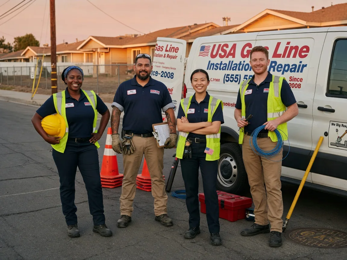 Gas Line Installation company in Halma, MN